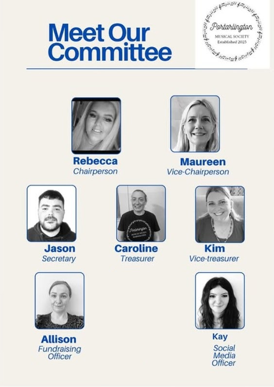 Portarlington Musical Society at rehearsal